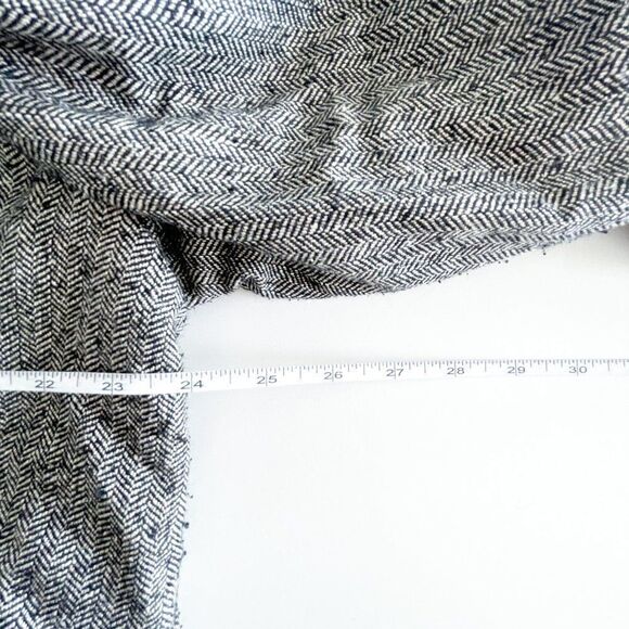 Circle S Western Boise Coat Blazer Black Herringbone Silk Sport Coat Men’s 50R - Picture 8 of 10